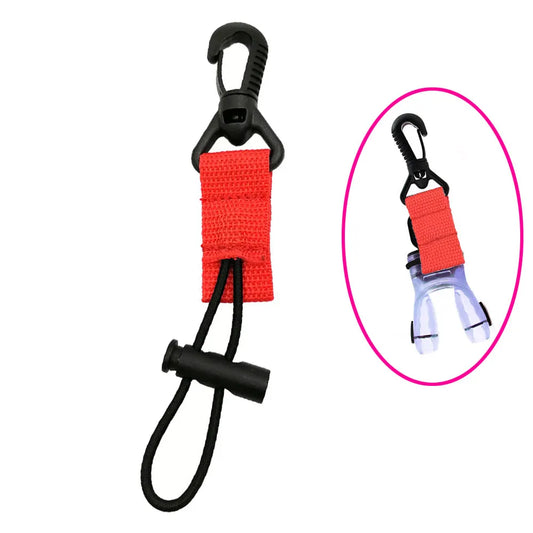 Adjustable Scuba Dive Snorkel Silicone Bite Mouthpiece Hanger