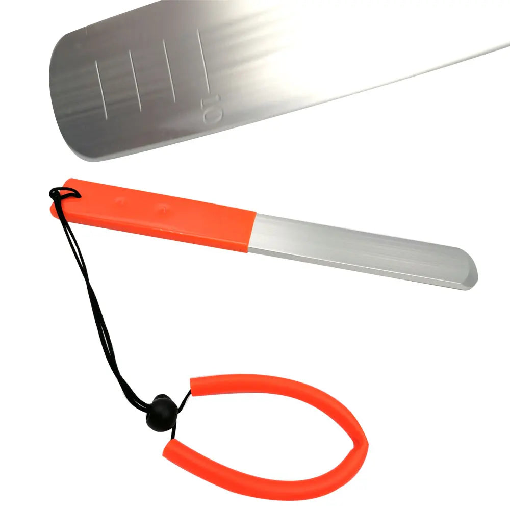 Scuba Dive Diving Divers AB Bar Diving Abalone Bar with Adjustable Safety Lanyard Stainless Steel Abalone Pry Bar