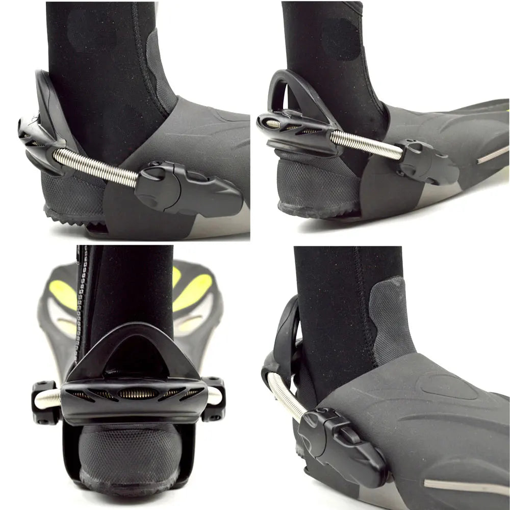 3 Size Scuba Diving Fin Spring Heel Strap