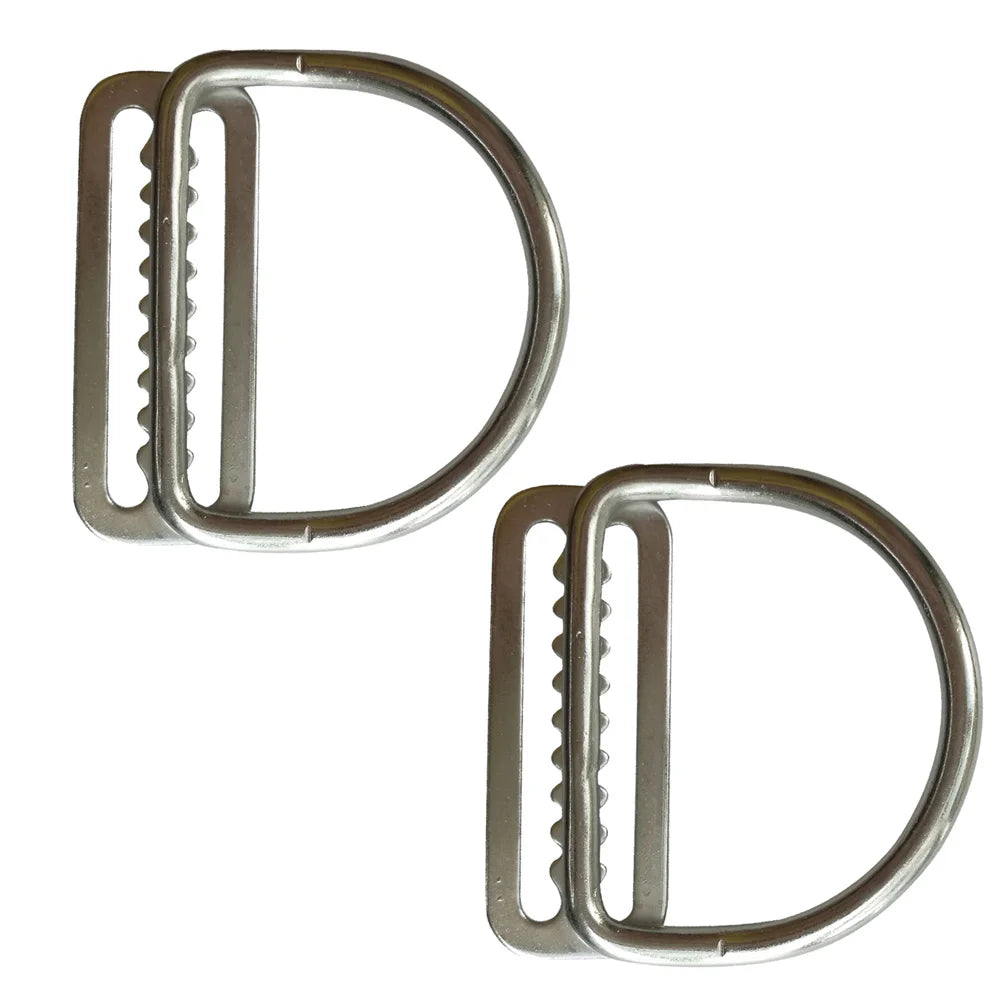 Diving Weight Belt Keeper With D Ring for 5cm