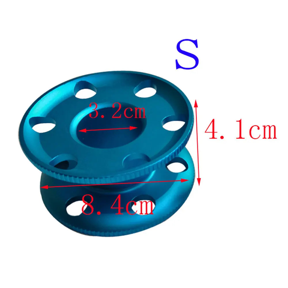 Scuba Diving Blank Finger Reel Diver Water Sports Aluminum Alloy Guide Line Spool