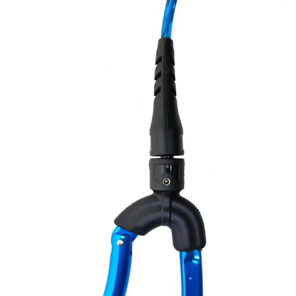 Diving Safety Lanyard Rope Durable Freediving Lanyard Leash Cable with Wristband Carabiner for Underwater Sports