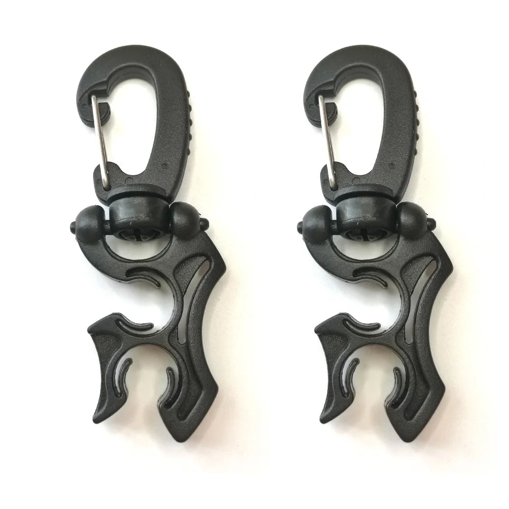 Regulator Double BCD Hose Holder with Clip