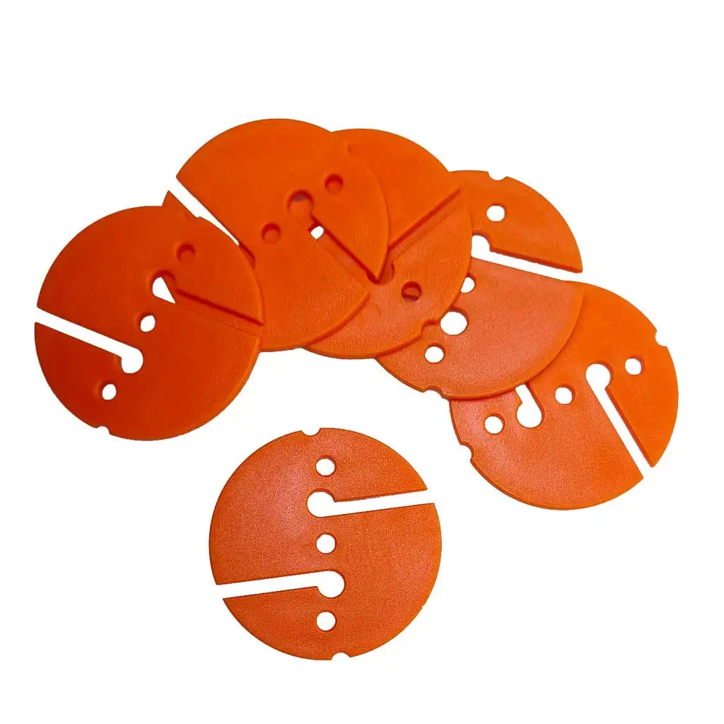 Round Circle Dive Line Arrow Marker for Scuba Cave Wreck Technical Diving Safety Rope Line Marker PVC