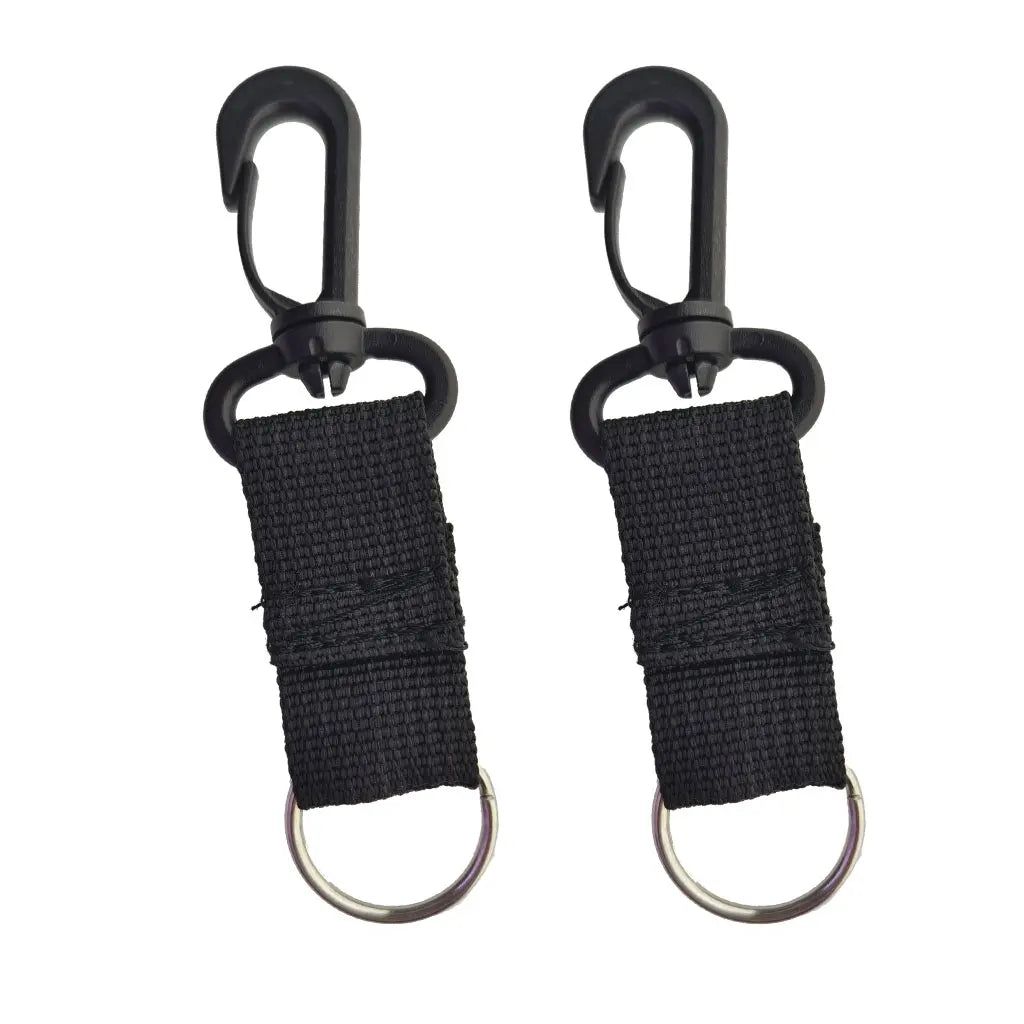316 Stainless Nylon Scuba Diving Webbing Holder Lanyard Strap Carabineer Keeper Holder Strap