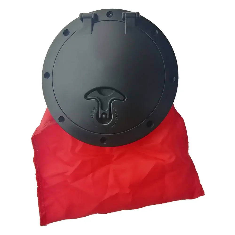 6 8 Inch Kayak Boat Twist-N-Seal Hatch Cover Retrofit Kit Marine ABS Kayak Deck Plate With Storage Bag