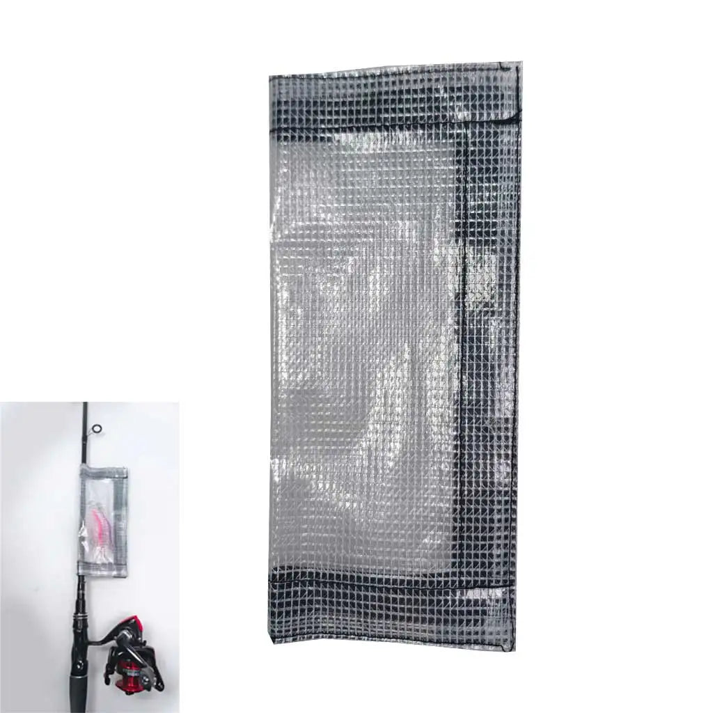 Fishing Bait Cover Durable PVC Lure Wraps Fishing Tackle Gear Keeper Outdoor Fishing Bait Storage Bag