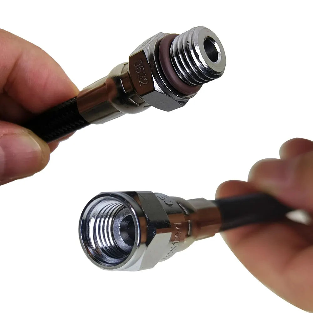 8.8 6 Inch High Pressure Hose for SPG 1st Stage Gauge Braided HP Hose for Gauges