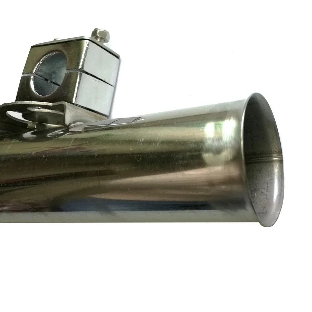 Marine Boat Stainless Steel Fishing Rod Holder Tube Clamp