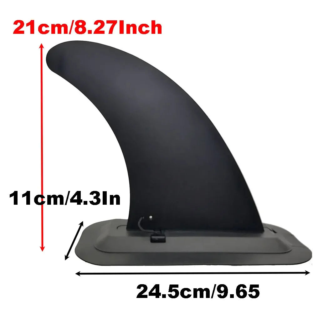 1 Set/3Pieces SUP Board Accessories SUP Fin Stablizer Stand Up Paddle Inflatable Board Surfboard Slide-in Central Fin Side Fin