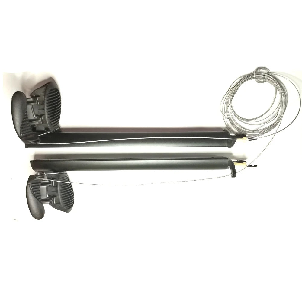 1Set Deluxe Aluminum Foot Braces Pedal Pegs Toe Pilot Controlling Steering System Footrest Accessories