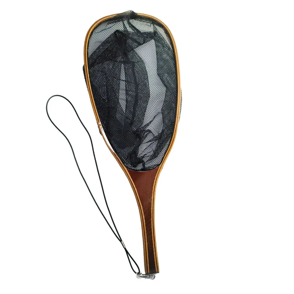 Fly Fishing Landing Net Soft Rubber Trout Net Catch and Release Net Outdoor Fish Tackle Tool Equipment