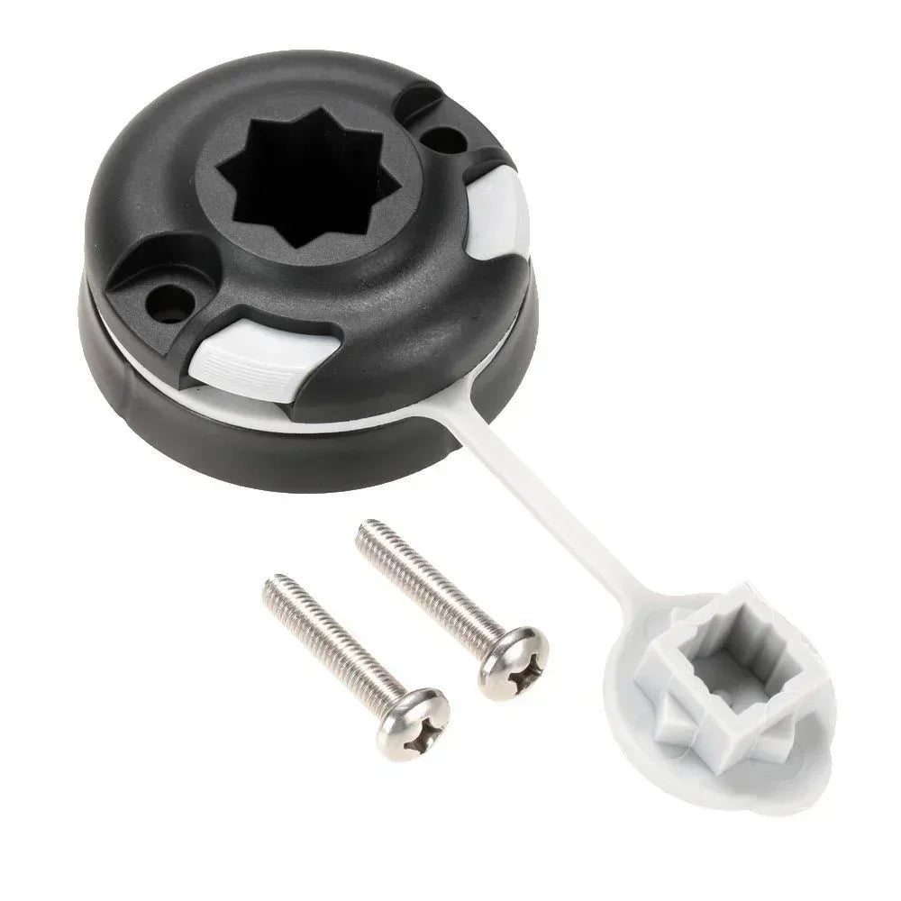 Durable Nylon Kayak Mount Base Inflatable Boat Sea Rod Holder Mount Base Tackle Kit Accessory