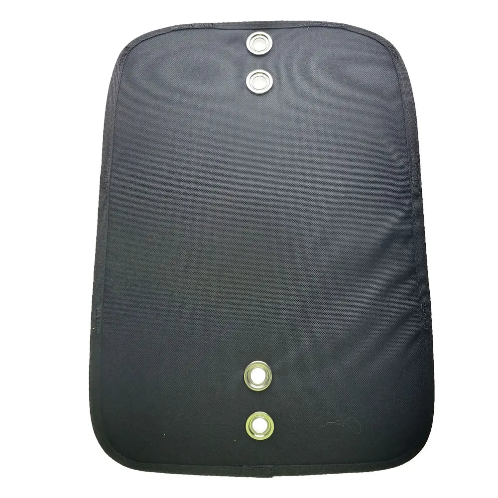Scuba Diving BCD Weight Harness Backplate Tech Diving Back Plate Cushion Pad with Pouch