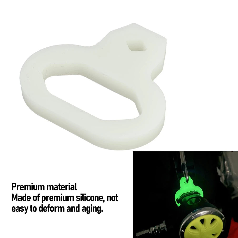 Diving second stage quick release buckle Scuba Diving Silicone Regulator Clip Mouthpiece Regulator Necklace Holder