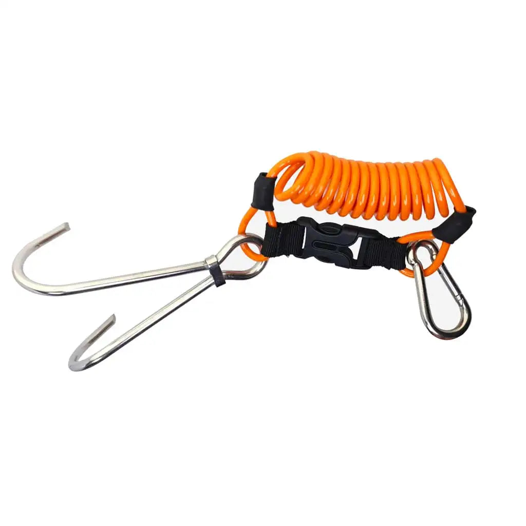 316 Stainless Steel Scuba Diving Tech Cave Double Single Reef Hook Diving Strong Currency Drift Hook Diver Safety Gear