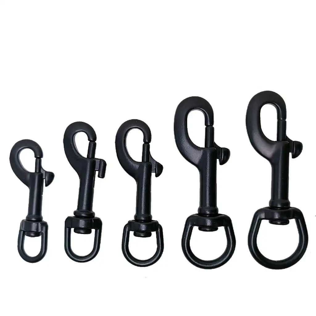 316 SS Scuba Diving Clips Swivel Eye Snap Hook Dive Single Ended Bolt Hook Buckle Dog Clip Gear Equipment for Underwater