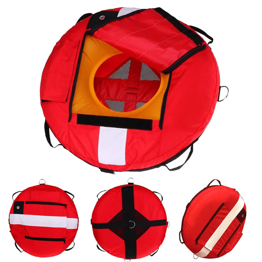 Scuba Diving Freediving Training Buoy Diver Down Flag Float Marker Safety Buoyancy Signal Float Diving Gear accessroy