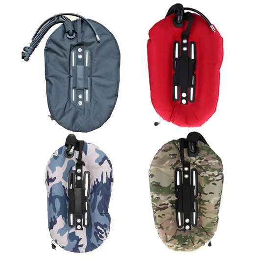 30lbs Scuba Diving Snorkeling BCD Buoyancy Donut Wing Single Tank BCD Buoyancy Compensator Tech Cylinder Freediving Safety Gear