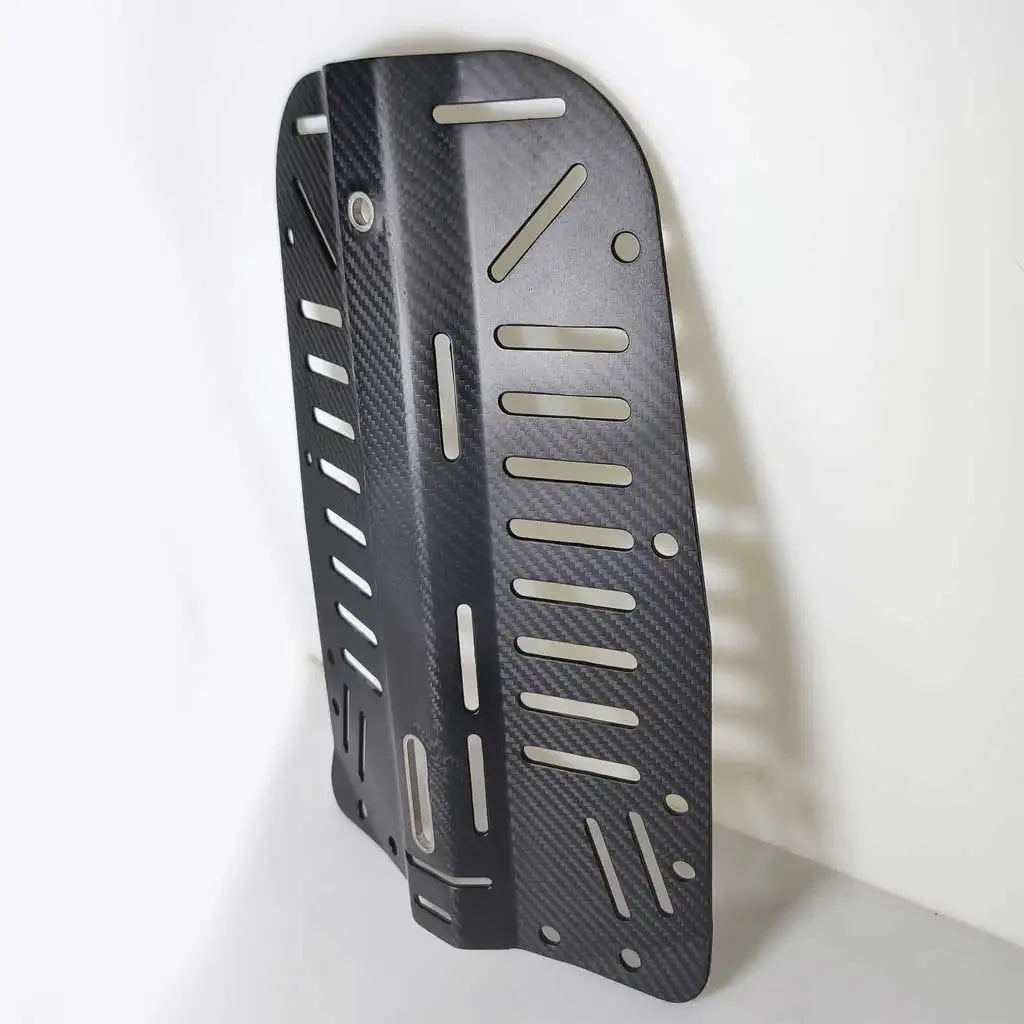 Scuba Diving Carbon Fiber Backplate Lightweight Compacted Technical Cave Divers Back Plate