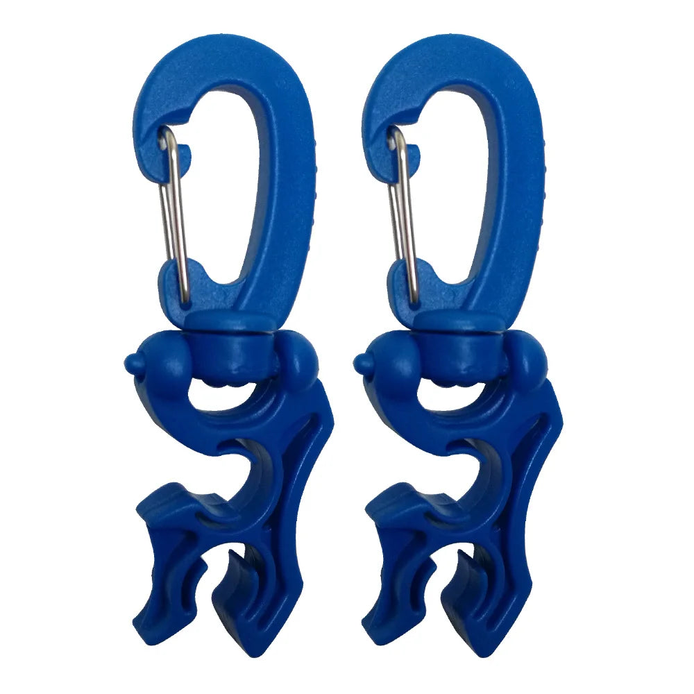 Regulator Double BCD Hose Holder with Clip