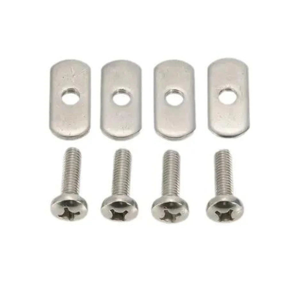 Slider Nut Track Nut Sporting Goods Kayak Canoe Rail Mounting System Stainless Steel Screw Track Slider Nut Water Sports