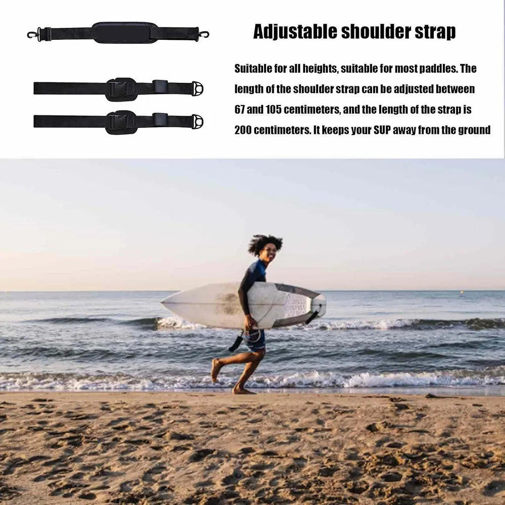 Adjustable Surfing Strap Surfboard Shoulder Carry Sling  SUP Board Carrying Strap