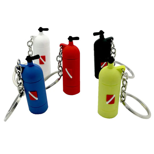 Mini Scuba Air Tank Mini Cylinder Bottle Keychain