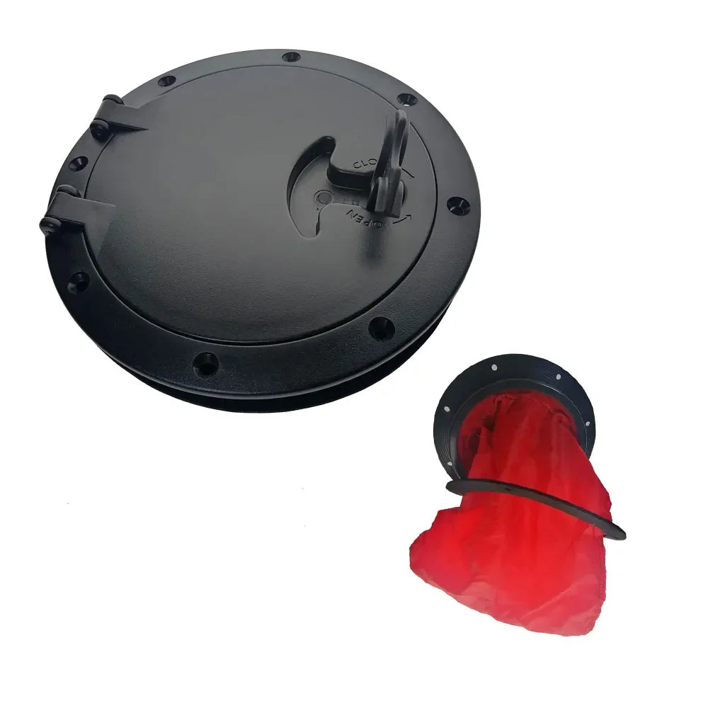 6 8 Inch Kayak Boat Twist-N-Seal Hatch Cover Retrofit Kit Marine ABS Kayak Deck Plate With Storage Bag
