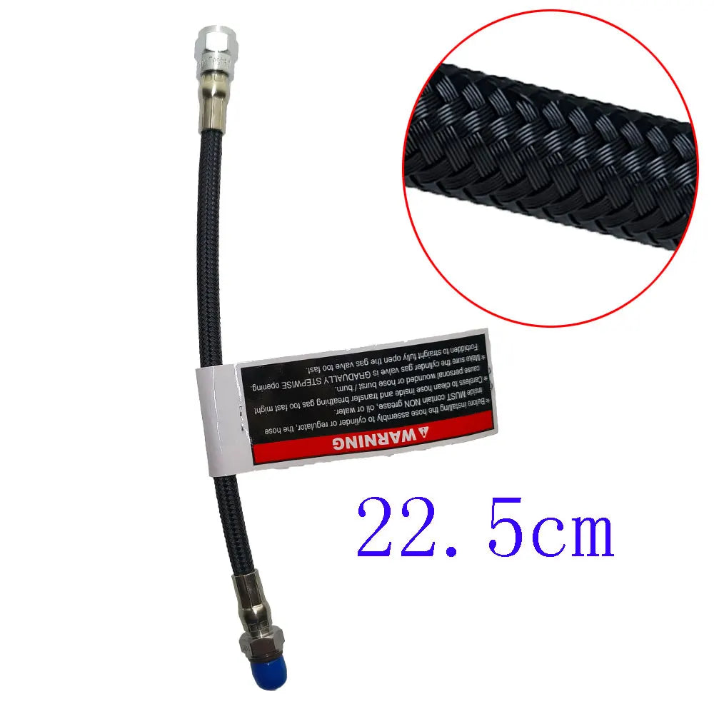 8.8 6 Inch High Pressure Hose for SPG 1st Stage Gauge Braided HP Hose for Gauges