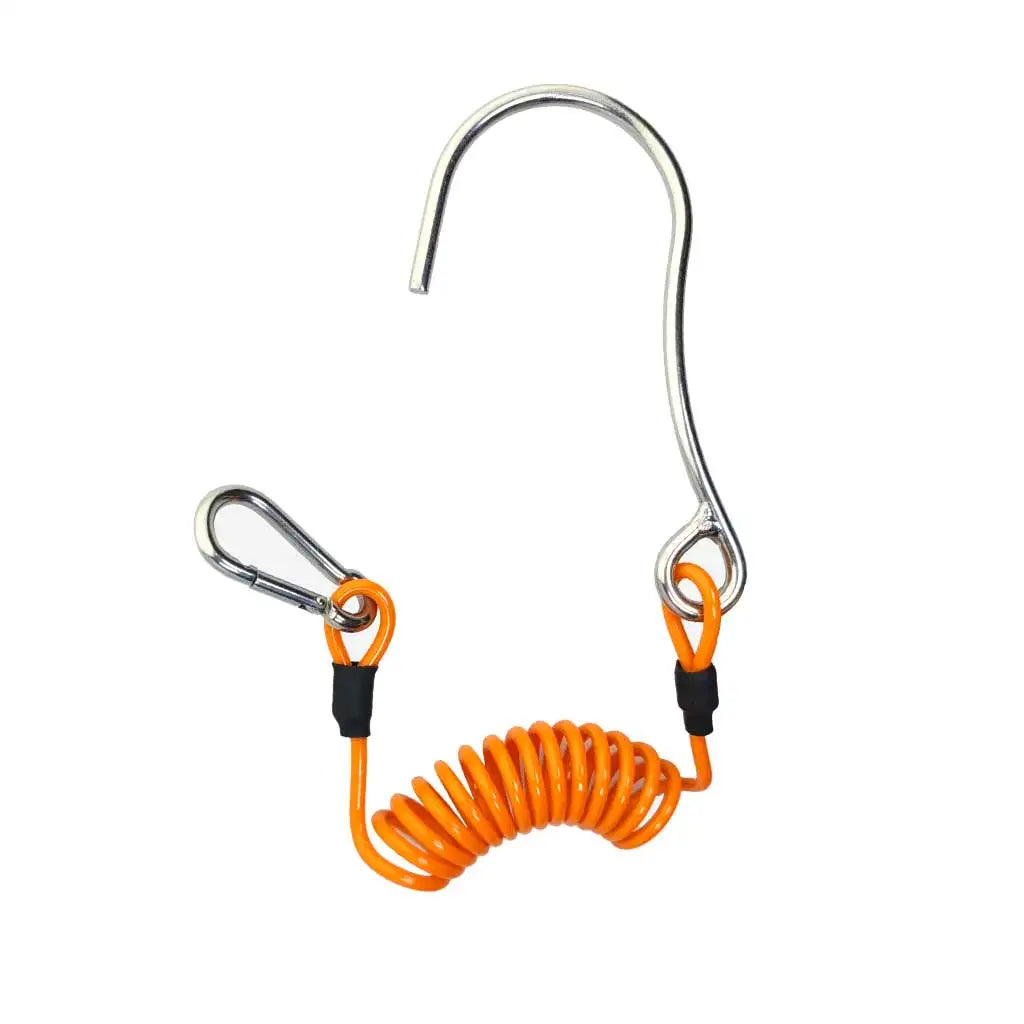 316 Stainless Steel Scuba Diving Tech Cave Double Single Reef Hook Diving Strong Currency Drift Hook Diver Safety Gear