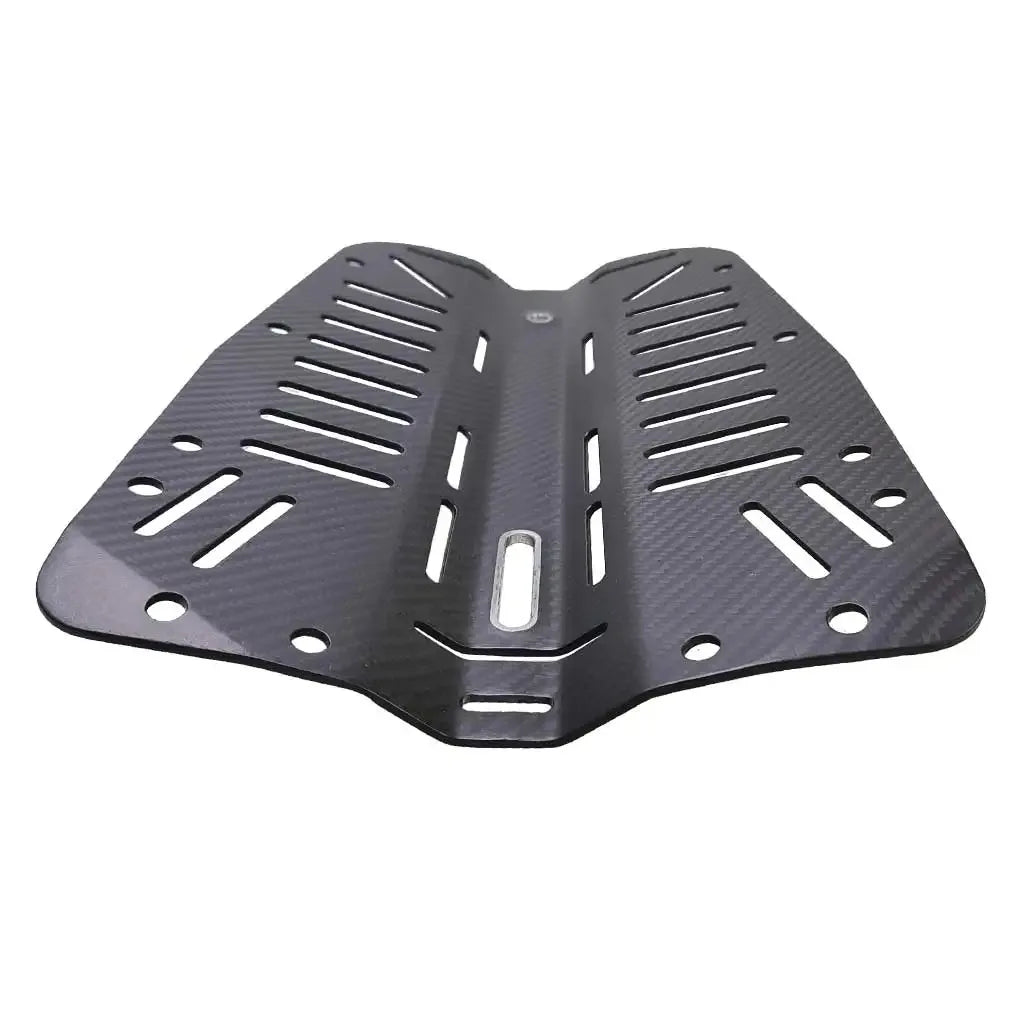 Scuba Diving Carbon Fiber Backplate Lightweight Compacted Technical Cave Divers Back Plate