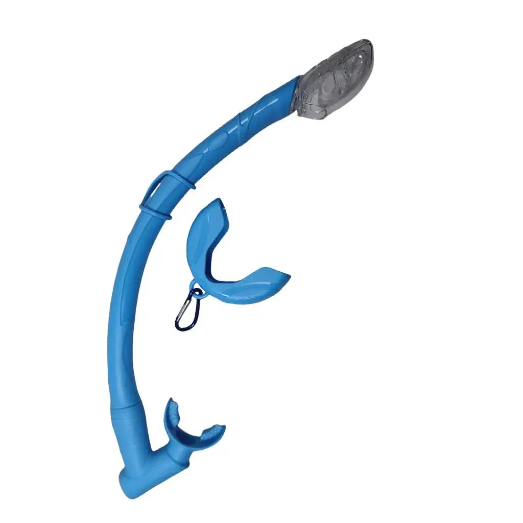 Diving Snorkel Silicone Full Dry Tube Underwater Diving One way purge valve Snorkeling Air Breathing Tube Hose