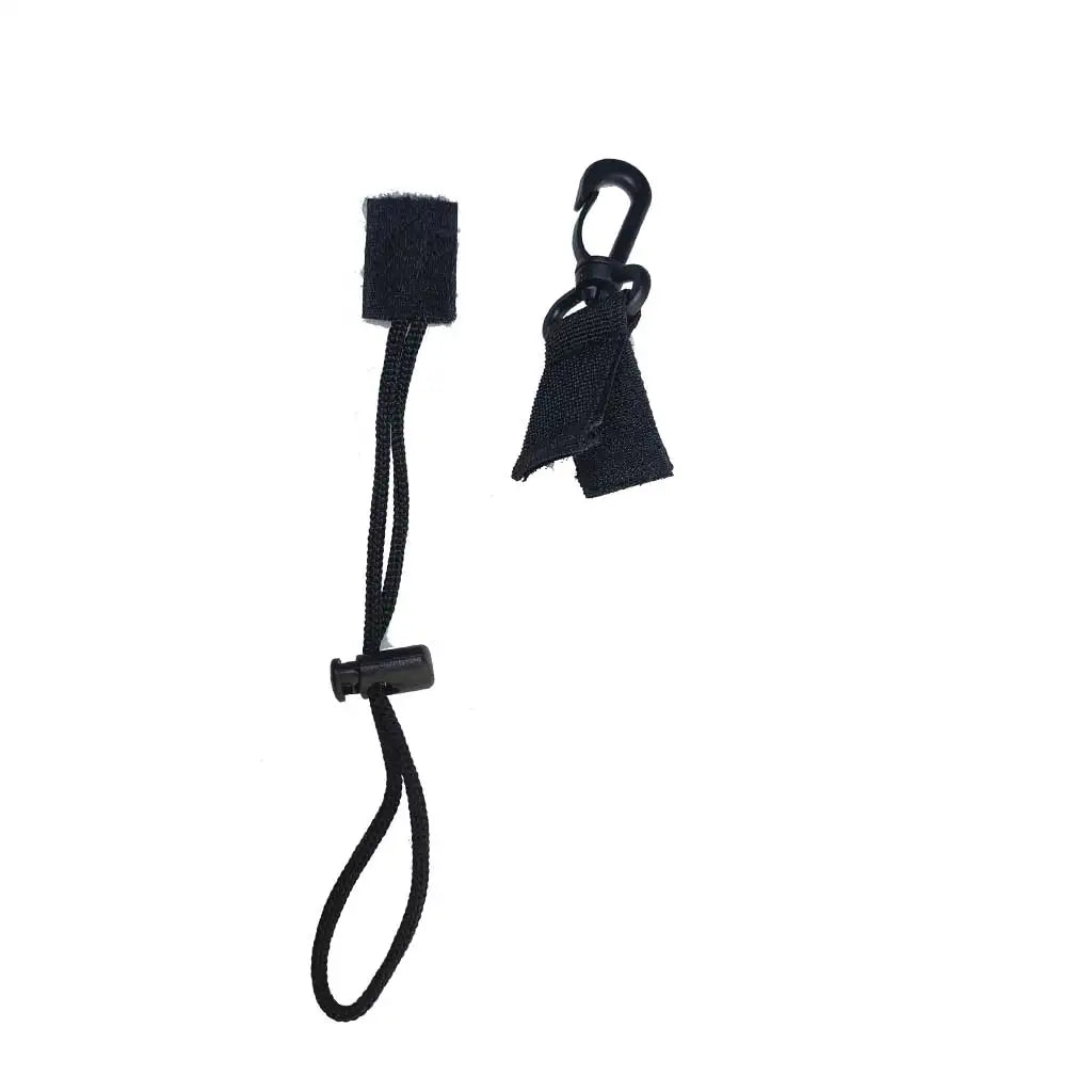 BCD Scuba Gear Clips Lanyard for Diving-Quick Release Equipment Breakaway ID Lanyard Keyring Compass Flashlight Holder Console
