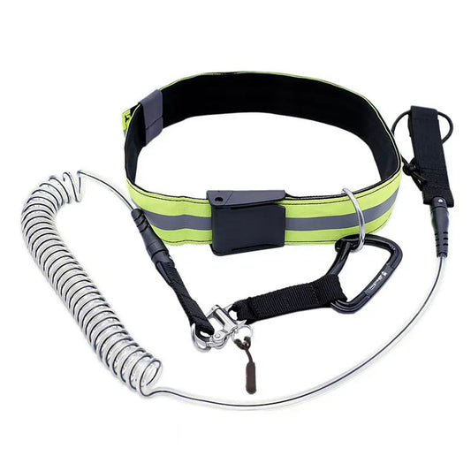 Surfboard sup Quick Release Recoil Waist Leash Surf Board Leg Foot Rope Stay on Board Elastic Cord for Shortboard Paddleboard