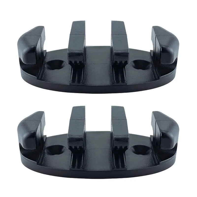 Marine Nylon Plastic Marine Zig Zag Anchor Trolley Cleat Rope Device Kayaks Canoes Boat Decks Replacement Rowing Accessories
