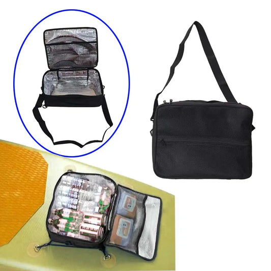 Waterproof SUP Cooler Deck Bag Paddle Board Kayaking Cooler Ice with Carry Strap Large Capacity Water Bottles Beer Organizer Bag