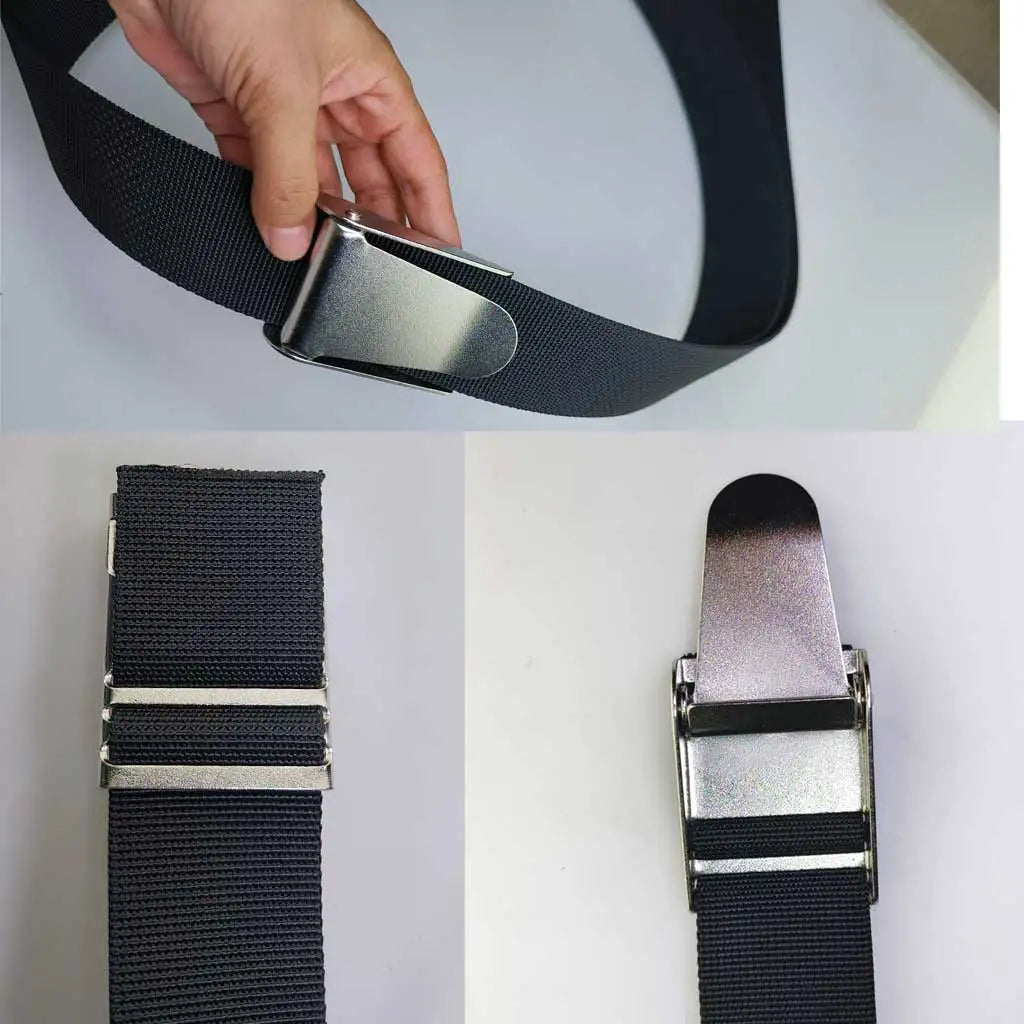 Nylon Scuba Diving Weight Belt Quick-Release Snorkeling Webbing Weight Strap Belts with Stainless Steel Buckle