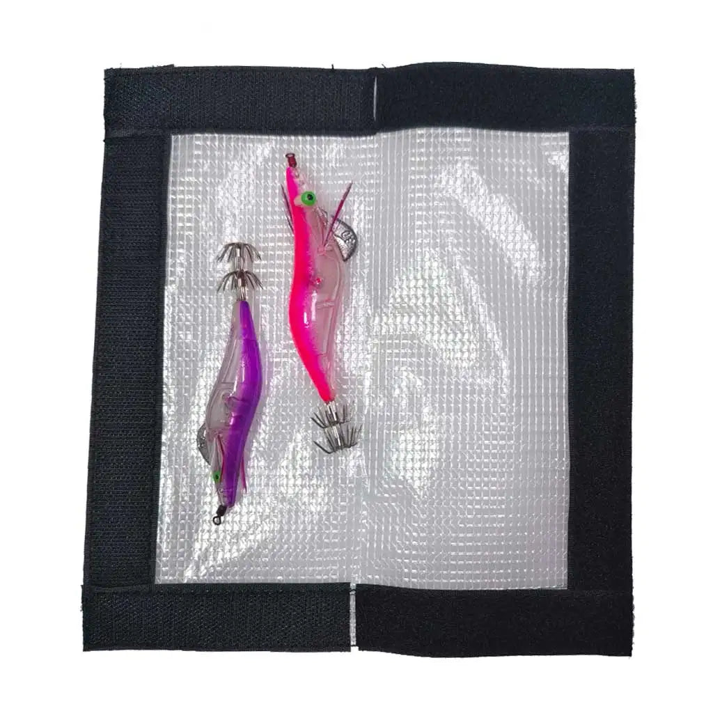 Fishing Bait Cover Durable PVC Lure Wraps Fishing Tackle Gear Keeper Outdoor Fishing Bait Storage Bag