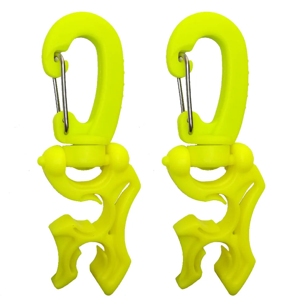 Regulator Double BCD Hose Holder with Clip