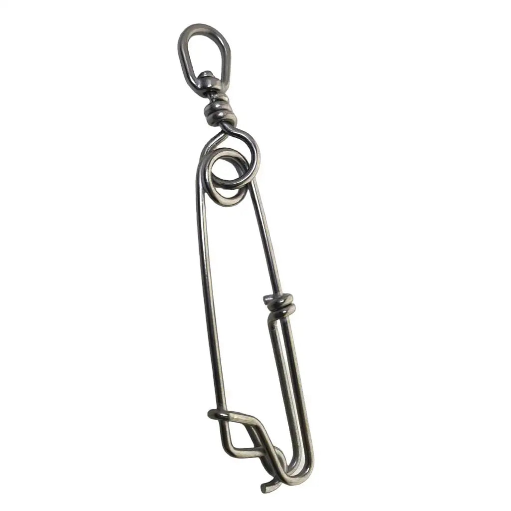 2PCS Stainless Steel Tuna Fishing Clip Snap with B.L Swivel for Spearfishing Long Line Fishing Accessories Fishing Tools