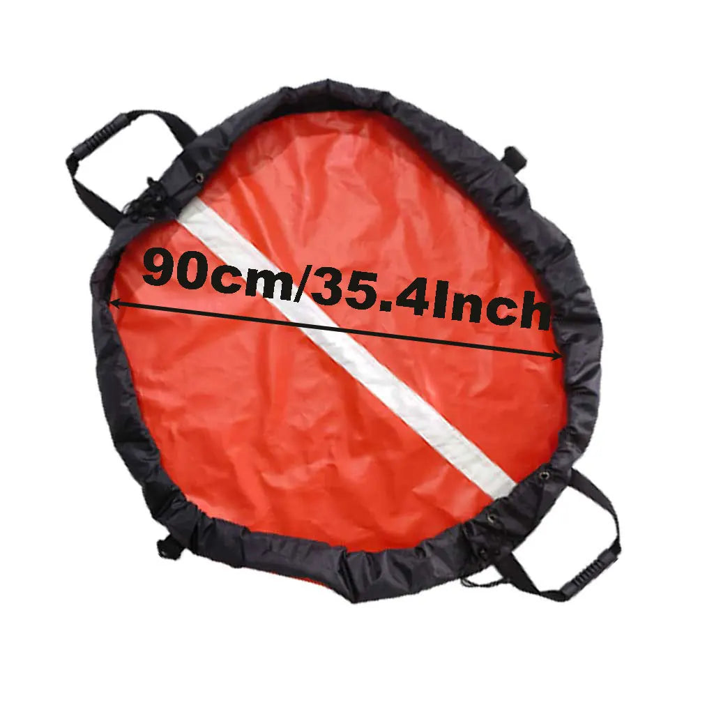 90/130CM Diving Swimming Wetsuit Change Mat Beach Clothes Changing Carrying Bag With Handle Shoulder Straps for Surfing Kayak