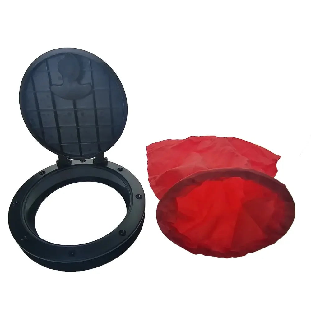 6 8 Inch Kayak Boat Twist-N-Seal Hatch Cover Retrofit Kit Marine ABS Kayak Deck Plate With Storage Bag