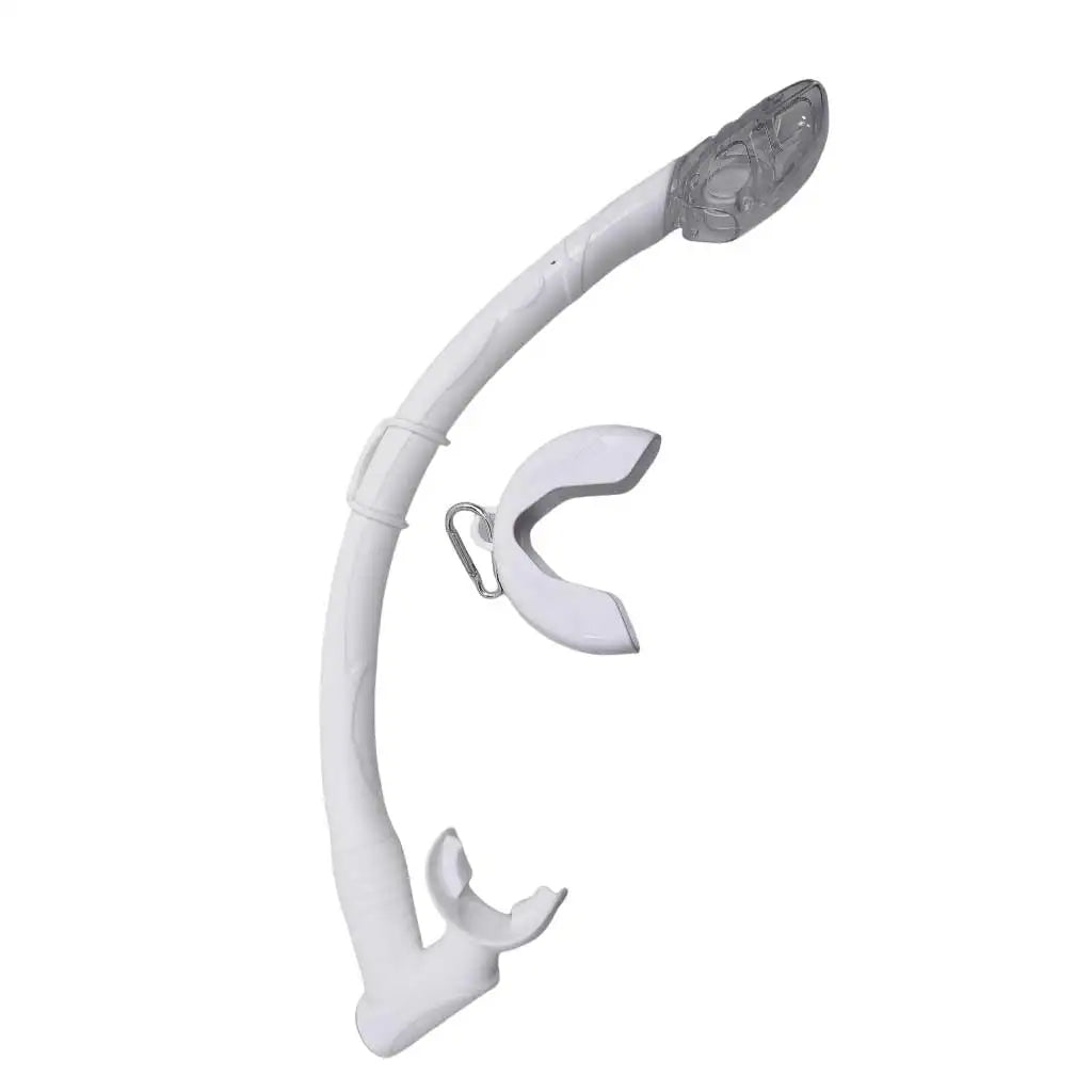 Diving Snorkel Silicone Full Dry Tube Underwater Diving One way purge valve Snorkeling Air Breathing Tube Hose