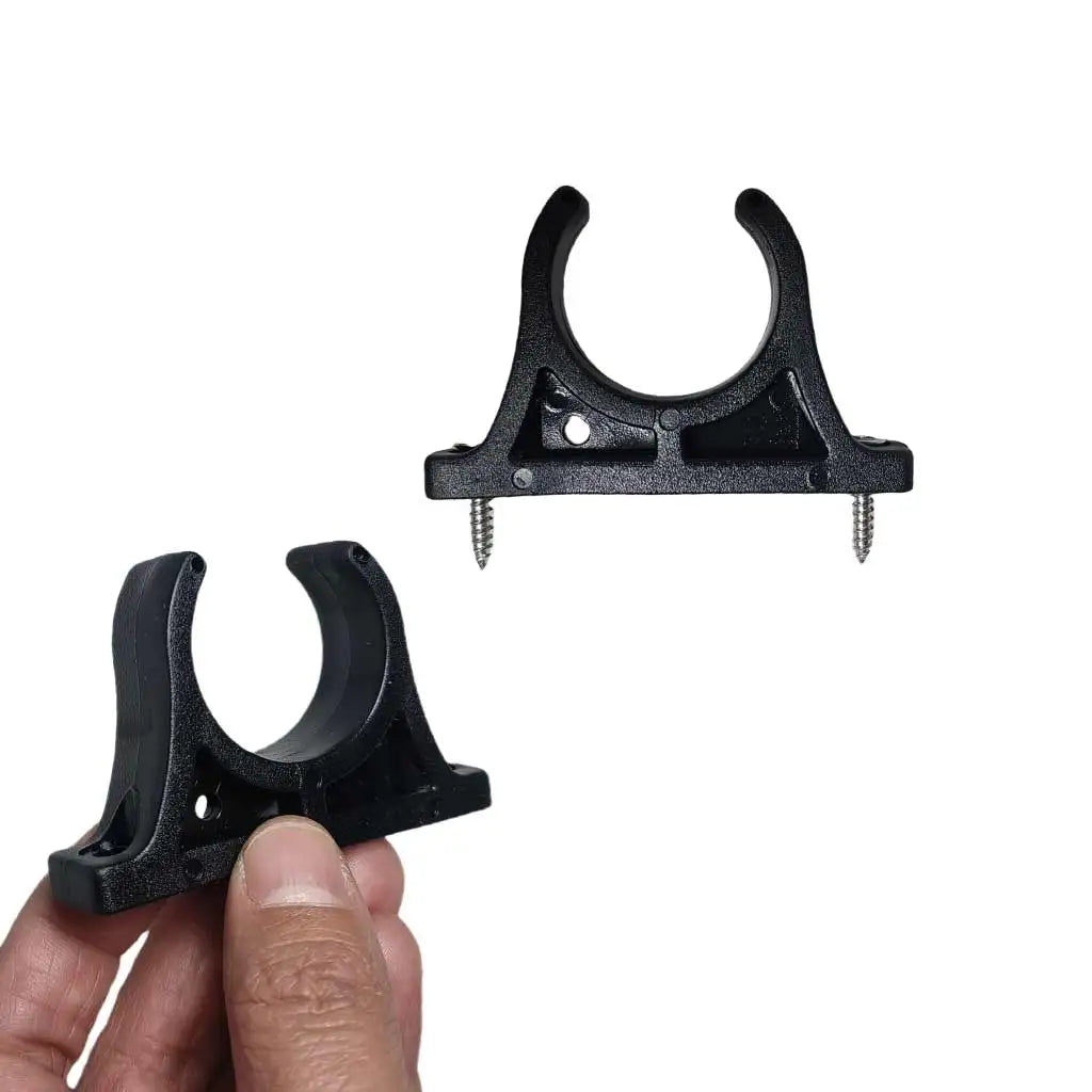 1 Pair Kayak Paddle Clips Plastic Oar Holder Clips Kayak Paddle Keeper for Kayaks Rowing Boats Accessories