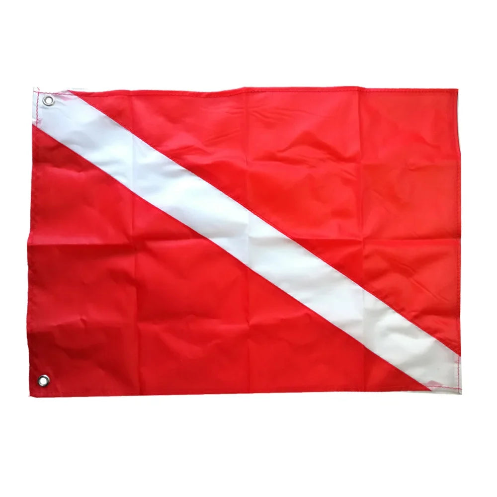 2 Size Large Dive Boat Flag