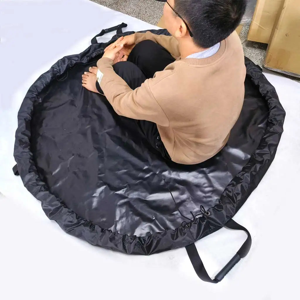 90/130CM Diving Swimming Wetsuit Change Mat Beach Clothes Changing Carrying Bag With Handle Shoulder Straps for Surfing Kayak