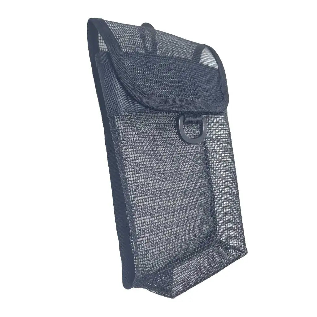 Scuba Diving SMB Carrier Mesh Bag Portable Tech Wreck Diving Surface Marker Buoy Pouch Snorkeling Spool Finger Reel Pocket