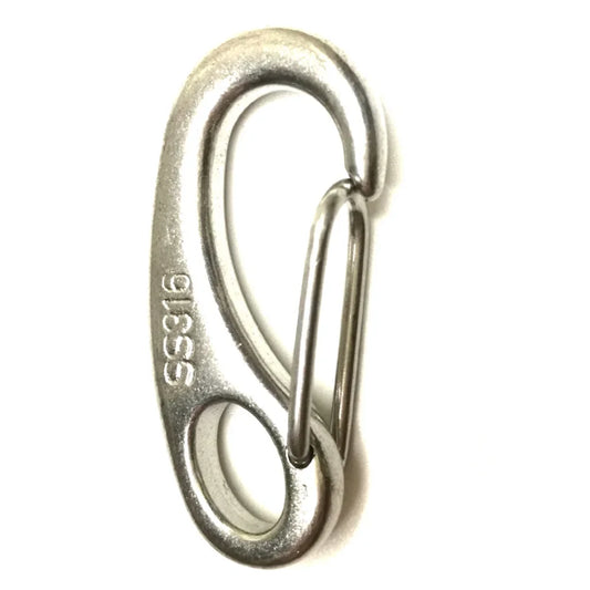 Diving gear hook 316 Stainless Steel Marine Grade Carabiner Snap Spring Egg