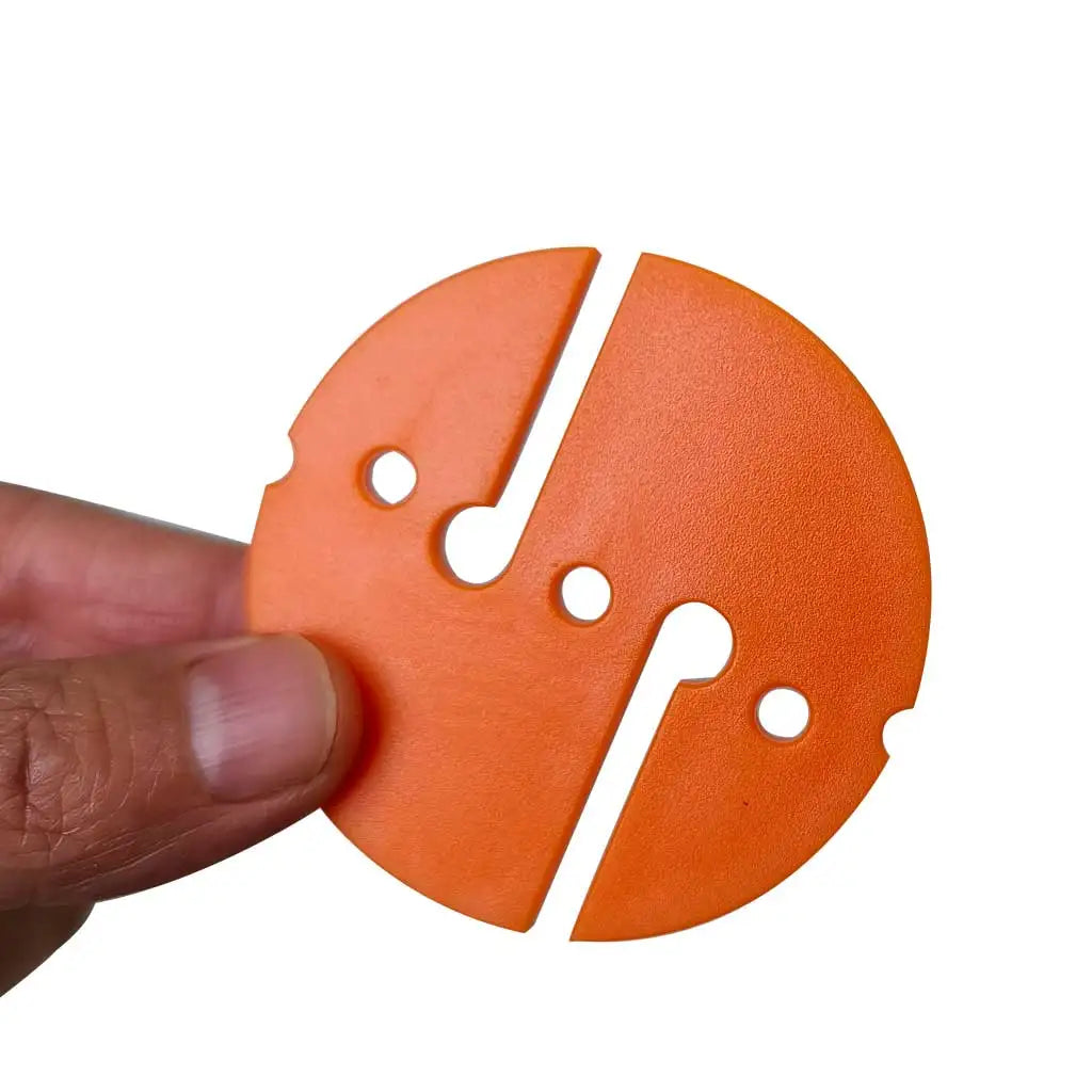 Round Circle Dive Line Arrow Marker for Scuba Cave Wreck Technical Diving Safety Rope Line Marker PVC